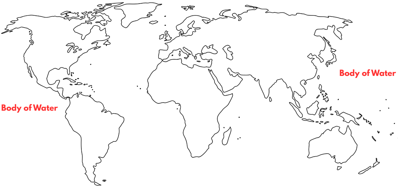 <p>What is the body of water?</p>