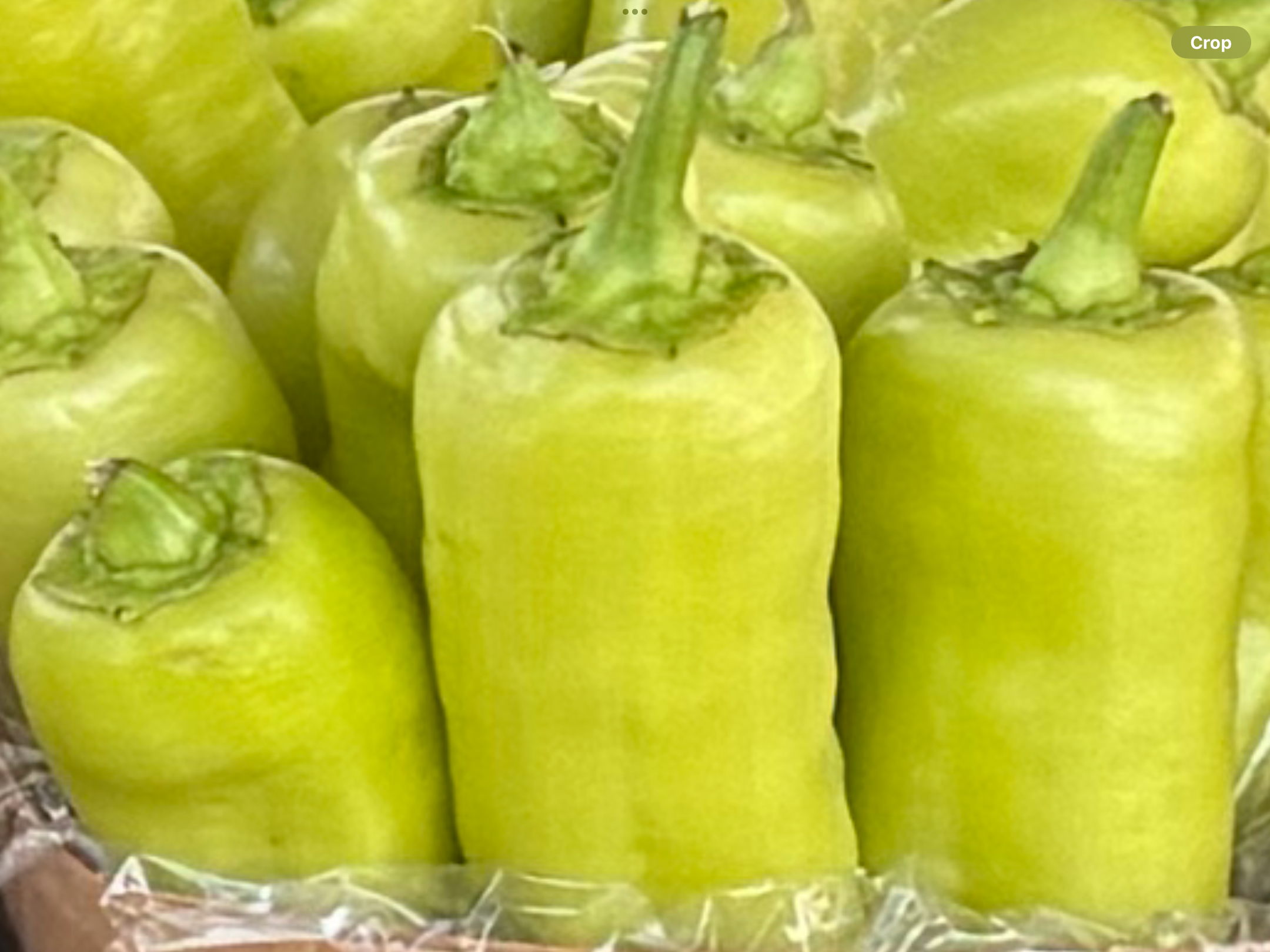 <p>Banana peppers each</p>