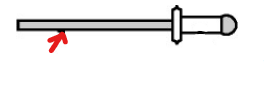 <p>What is this part of a pop rivet?</p>