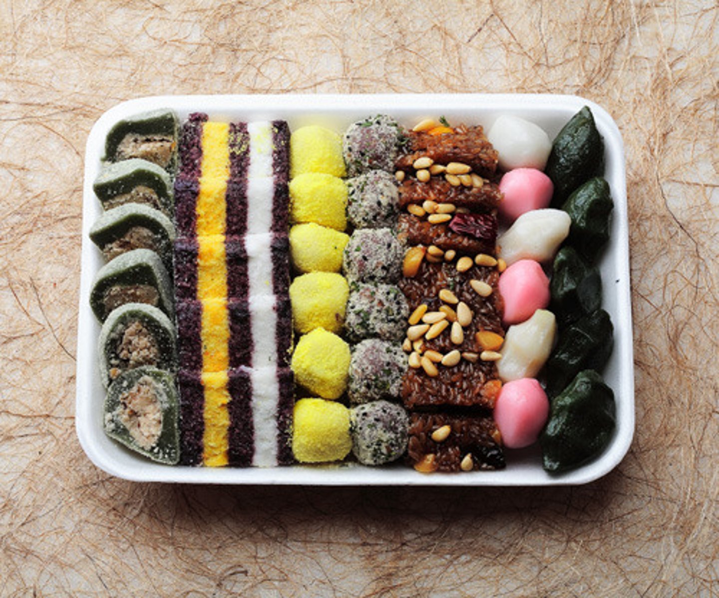 <p>Bánh tteok</p>