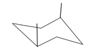 <p>t/f: this is a chair conformation</p>