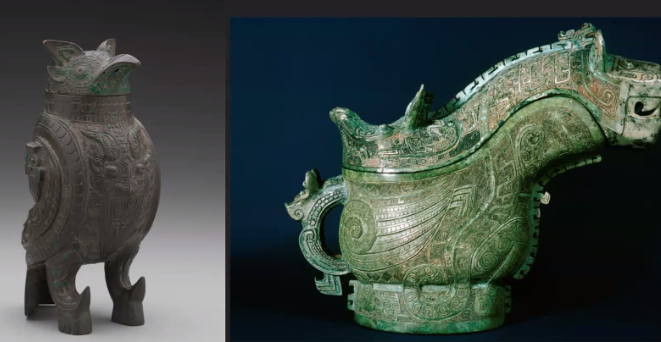 <p>How were these ritual bronzes made?</p>