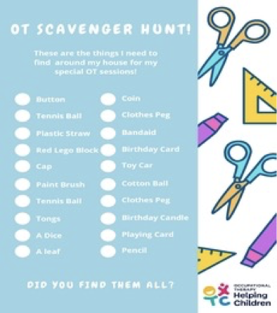 <p>Meal Preparation</p><p>Scavenger Hunts!</p><p>Planning An Obstacle Course</p><p>Visual Schedules</p><p>Online Boardgames</p><p>Battleship</p><p>Chess</p><p>Connect 4</p><p>Puzzles</p><p>Dice games</p><p></p>