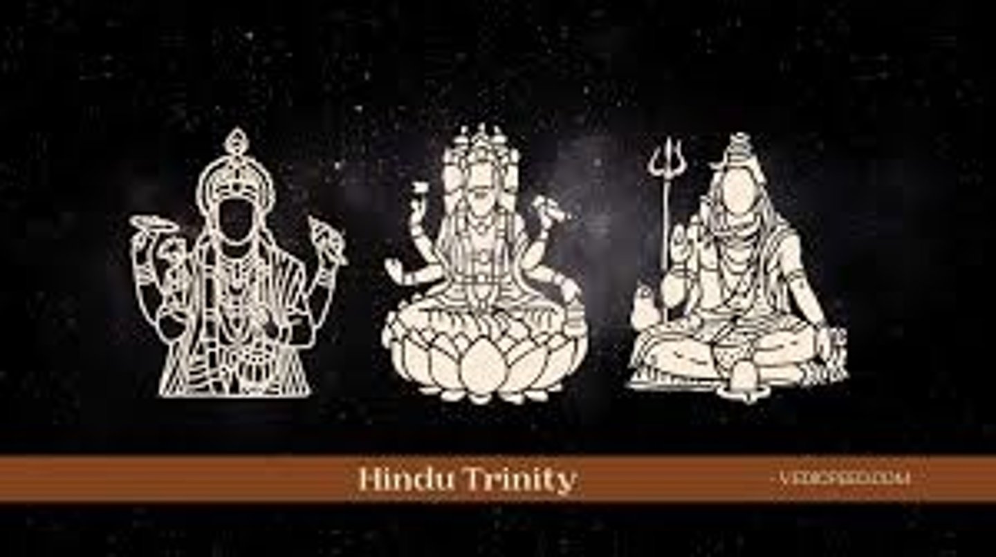 <p>A representation of a Hindu god or goddess in human or animal form.</p>