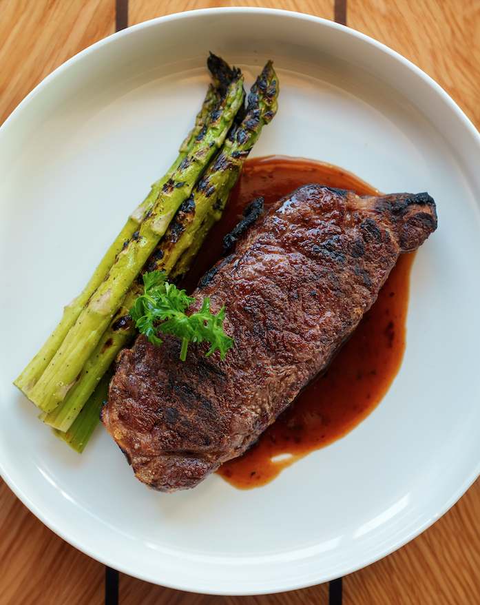 <p>50 Day Dry Aged New York Sirloin</p>