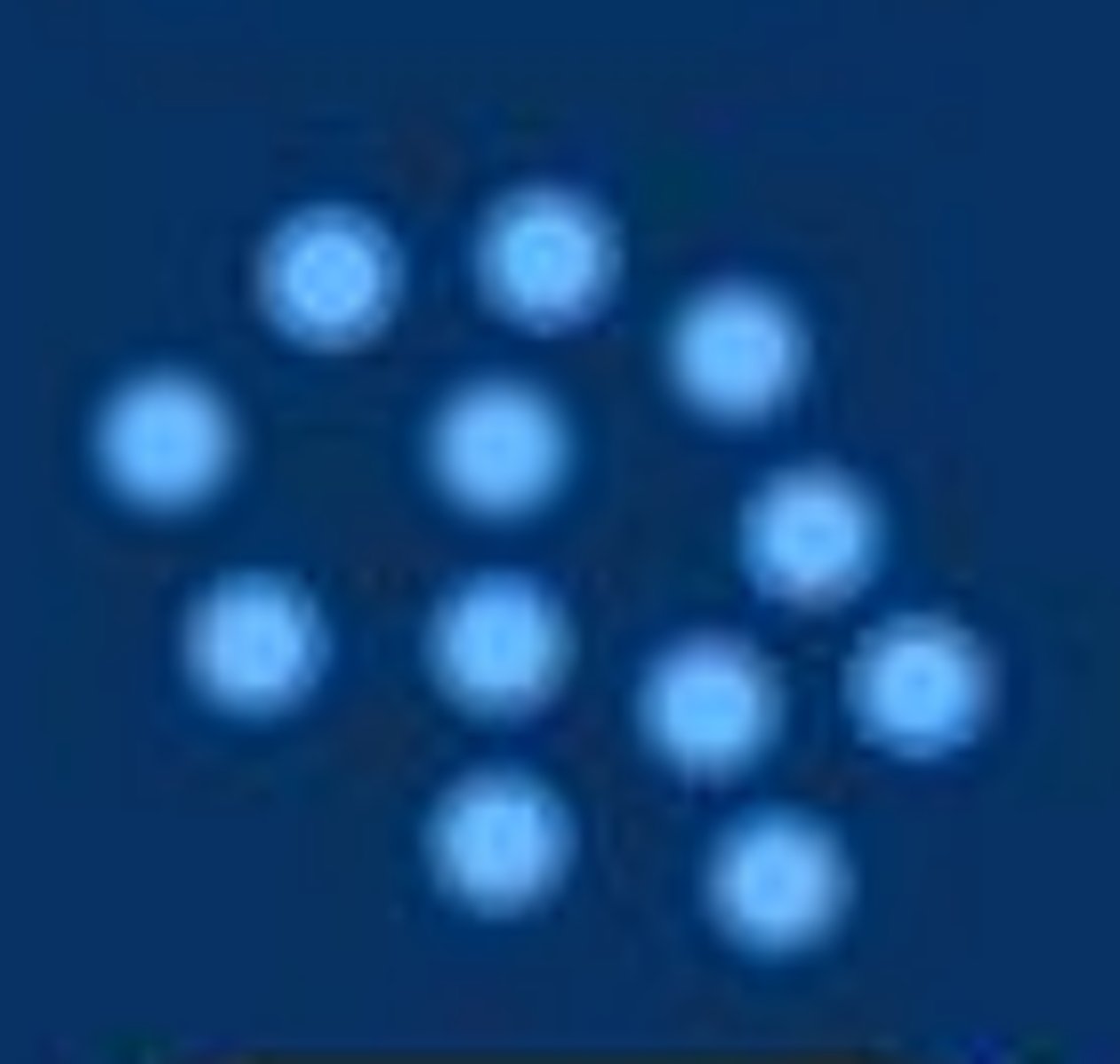<p>All matter is made of tiny, indivisible particles called atoms, constantly in motion and too small to see.</p>