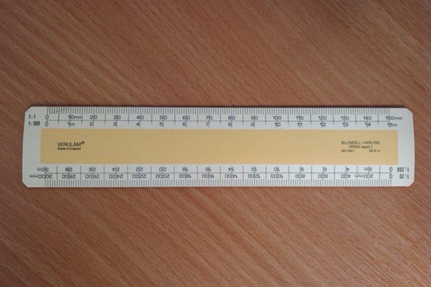<p>Instrument used to measure length. Length is often measured in centimeters.</p><p>Classroom; near office supplies (under side counter)</p>