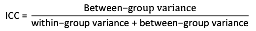 <p></p><ul><li><p>Research on association hours study and test scores</p></li><li><p>Data includes multiple students per school</p></li><li><p>Students of same school have same experiences, educational quality, etc.</p></li><li><p>Their observations are thus <strong>dependent: </strong>Test scores within schools are likely more similar than test scores between schools.</p></li><li><p>Independence of residuals is <strong>violated</strong></p></li><li><p><strong>Solution: </strong>Linear mixed model (c.q. multilevel model; part of General<strong>ized </strong>linear model)</p><ul><li><p><span>Fixed effects (a and b’s as in regression)</span></p></li><li><p><span>Random effects (a and b’s can vary across clusters/persons)</span></p></li><li><p><span><strong>Intraclass correlation coefficients </strong>as measure of dependency</span></p></li><li><p><span><strong>Source of dependence </strong>must be known to compute ICC and use linear mixed model.</span></p></li></ul></li></ul><p></p>