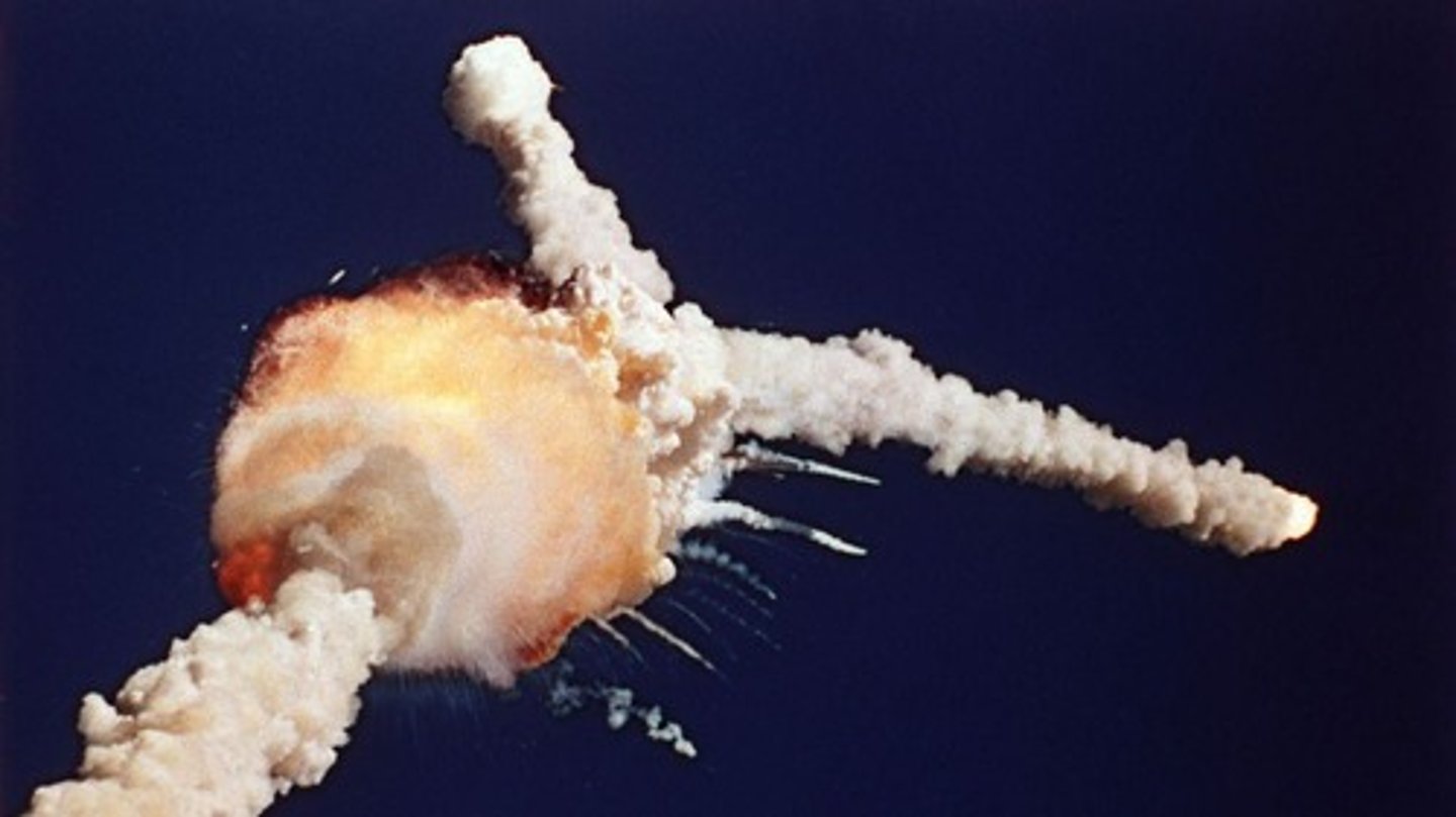 <p>The space shuttle that exploded in 1986, resulting in the loss of all crew members.</p>