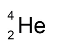 <ul><li><p>Helium nucleus</p></li><li><p>Mass - 4 units</p></li><li><p>Absorbed by - paper or few cm of air</p></li><li><p>High ionising power</p></li></ul><p></p>