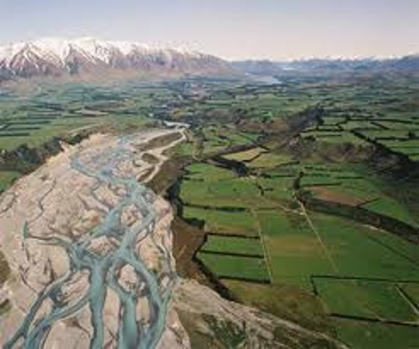 <p>Land adjacent to river where excess water spreads onto.</p>