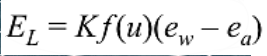 <p>what is the “EL” in this equation?</p>