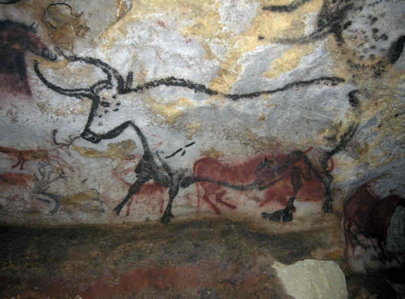 <p><strong>Hall of Bulls</strong></p><p>Prehistoric European</p><p>Lascaux, France</p><p>16,000-13,000 BCE</p><p>Rock painting</p>