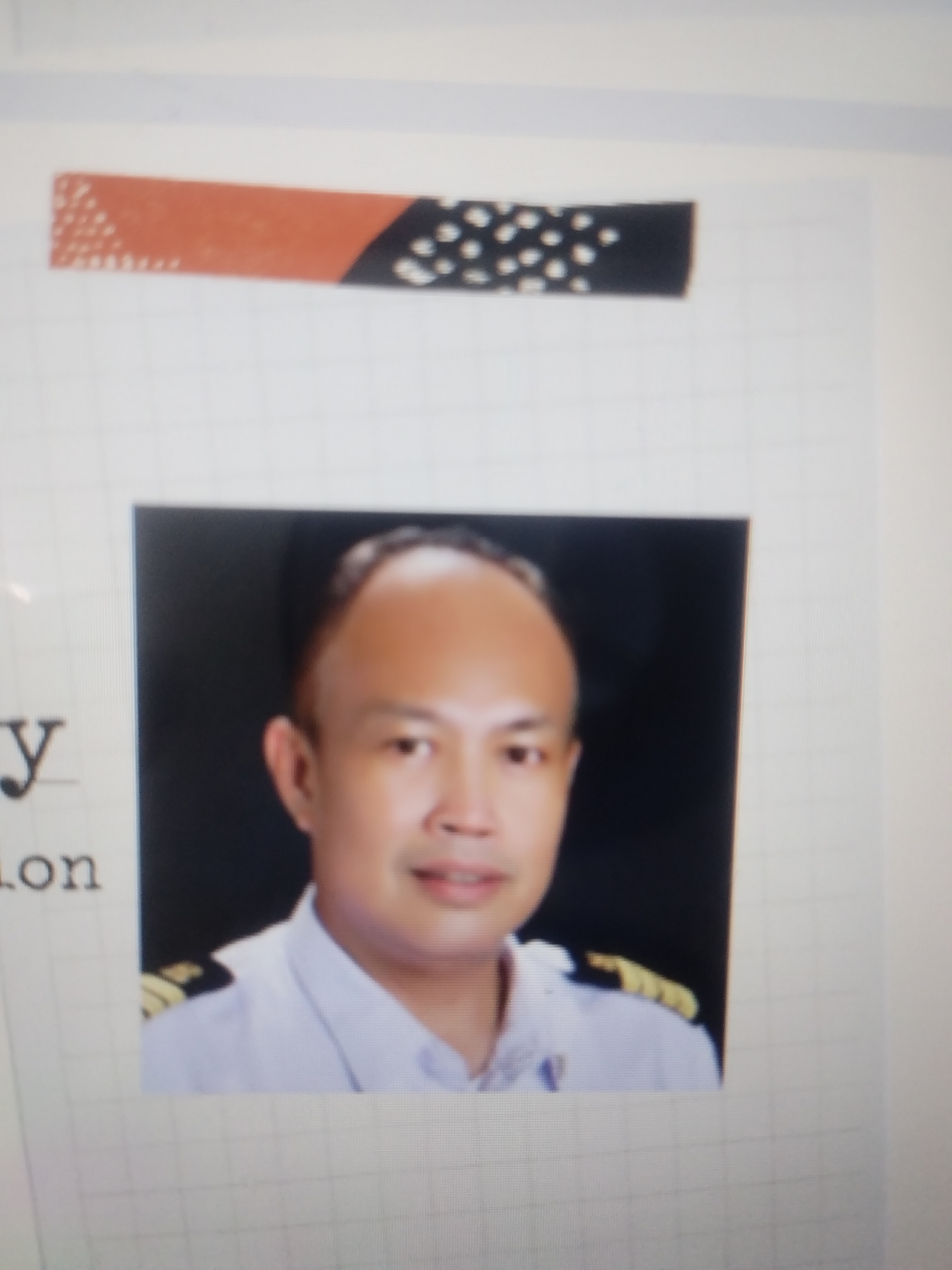 <p>Dean, college of maritime education</p>