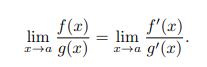 <p>If lim x→a of rational functions is in intermediate form of 0/0 or ∞/∞, then</p>