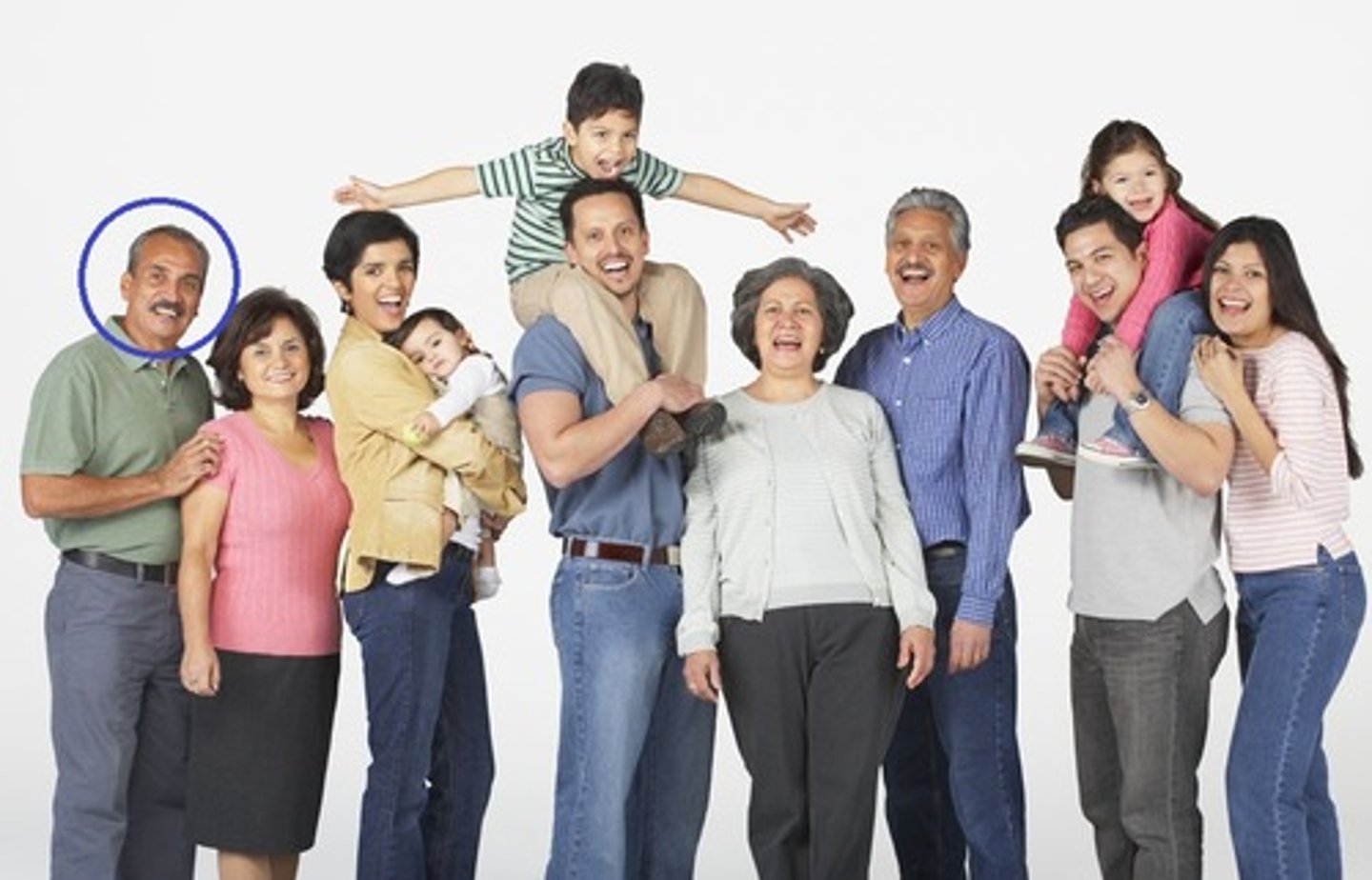 <p>paternal aunt's husband</p>