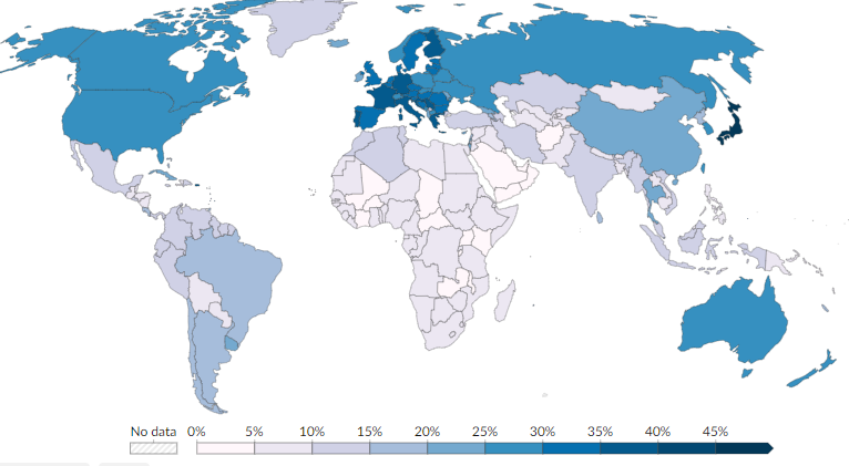 <p>The elderly dependency ratio measures the number of elderly dependents (aged 65 and older) for every 100 people in the working-age population (aged 15-64)</p><p><strong>Economic Impact </strong>- creates a significant <strong>economic burden</strong> on the working population - can lead to increased taxes to fund social security, pensions, and healthcare services for the elderly</p><p><strong>Strain on Social Services</strong> - An aging population puts immense pressure on a country's healthcare system and long-term care facilities</p><p><strong>Labor Shortages</strong> - As a large segment of the population retires, there can be a shortage of skilled labor, which can impact productivity and innovation</p>
