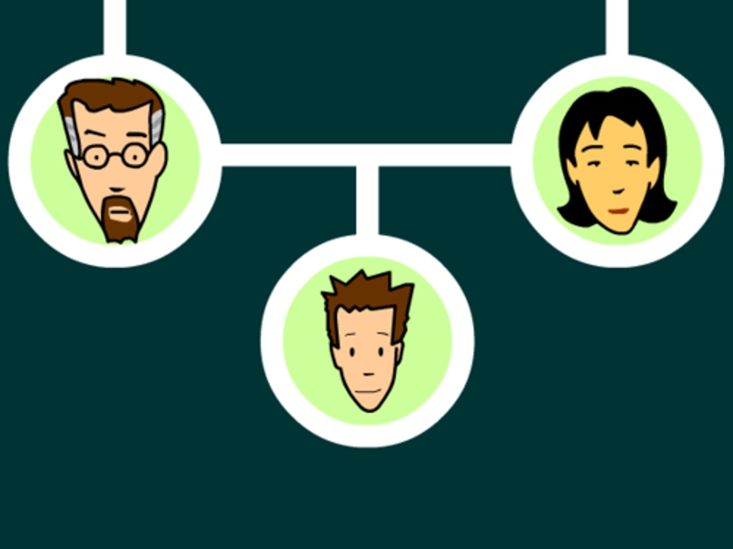 <p>The passing of traits from parents to offspring.</p>