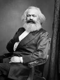 <p>The communist Manifesto, All societies progress through stages defined by economic systems and class conflict.</p>