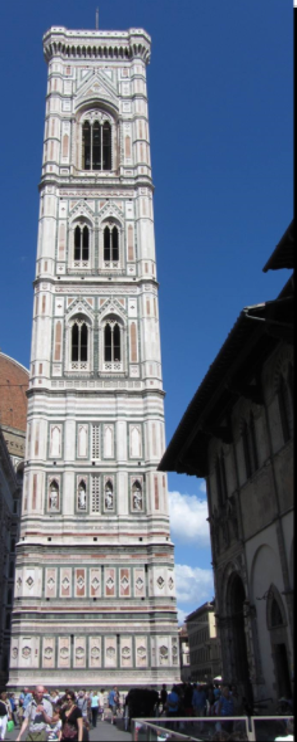 <p>describe the architecture of the Bell Tower and its significance </p>