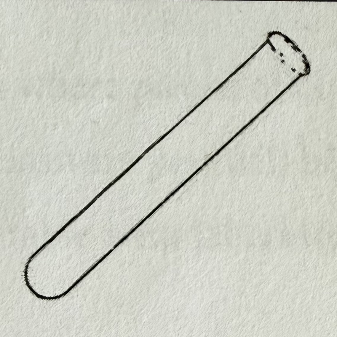 <p>Small, cylindrical piece of glassware for holding, mixing, or heating small quantities of substances.</p>