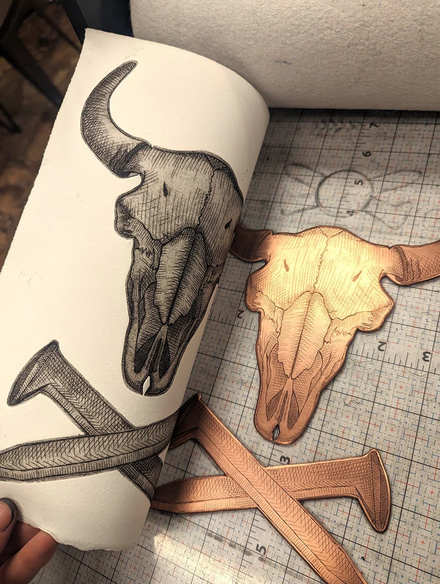 <p>Intaglio Print</p>