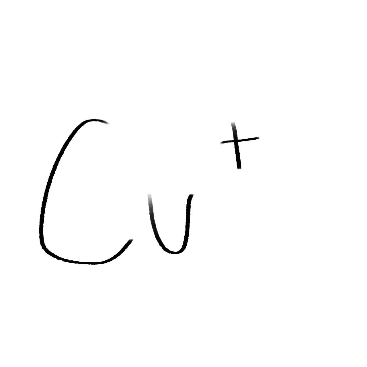 Cu +