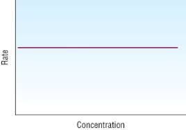 <p>a horizontal straight line with no gradient</p>
