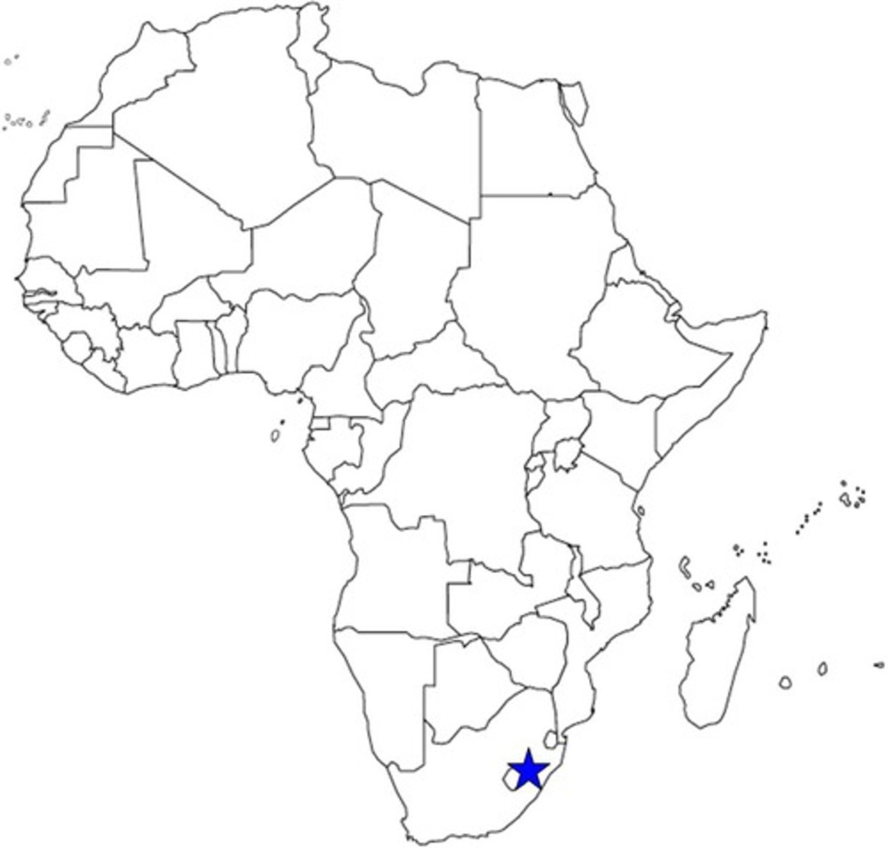 <p>Largest city in South Africa</p>