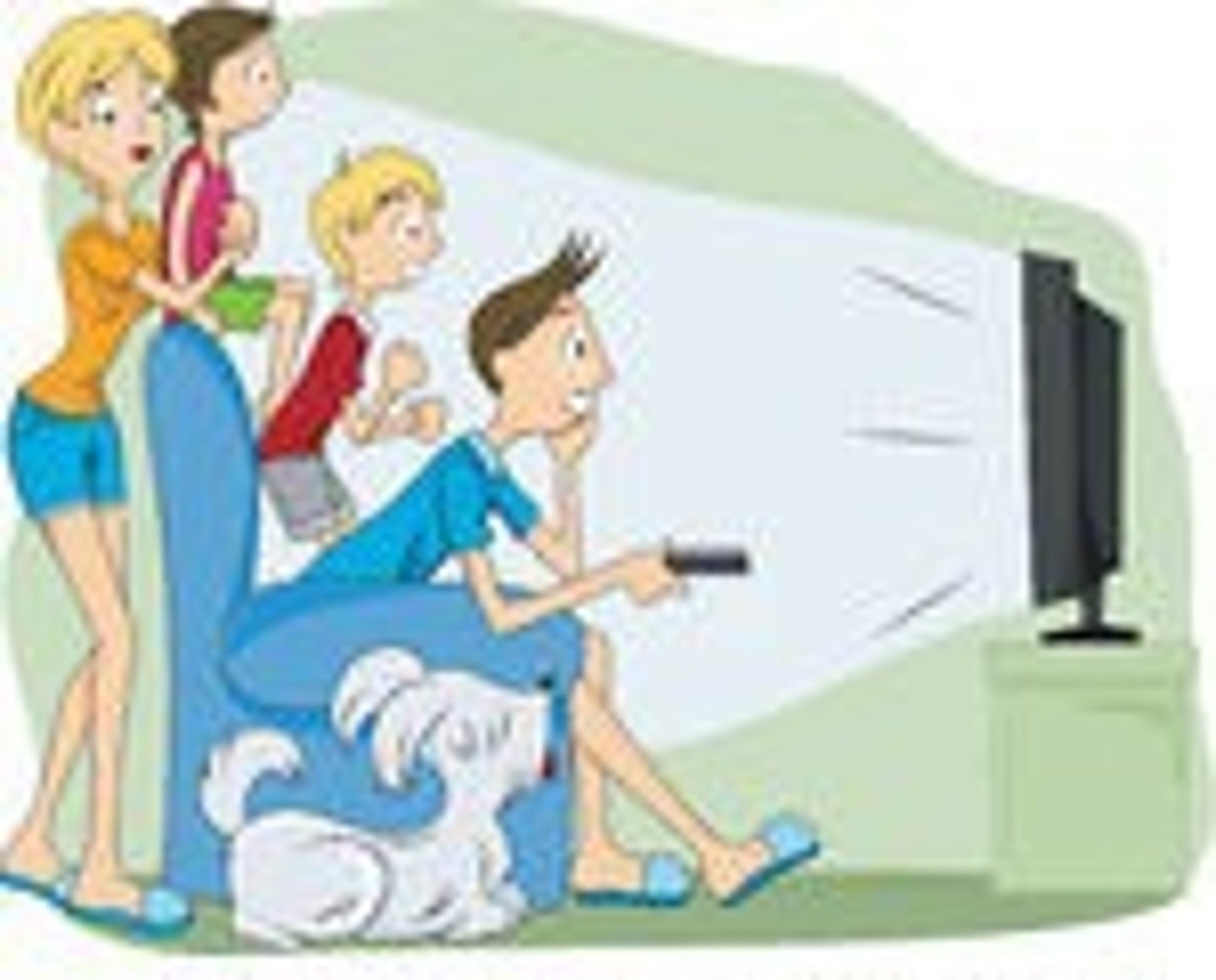 <p>to watch television</p>