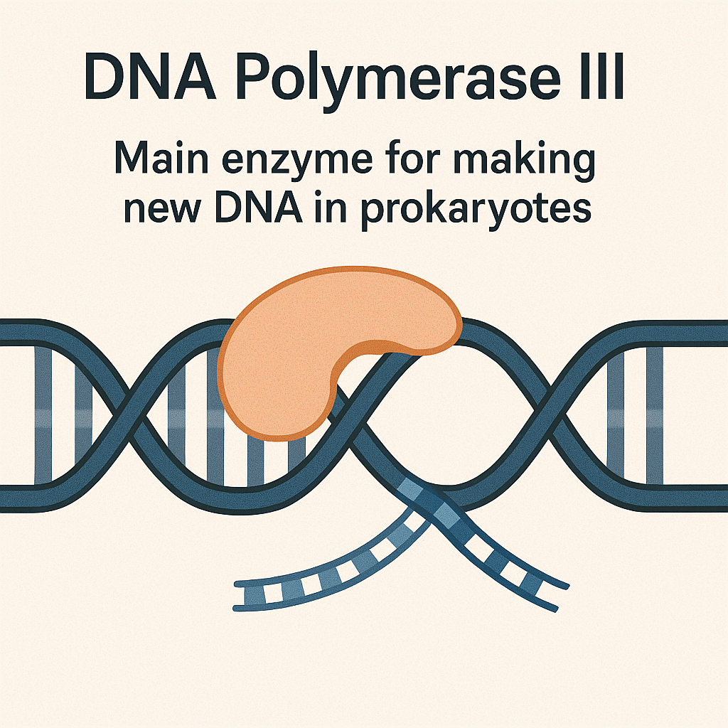 <p>DNA Polymerase III</p>