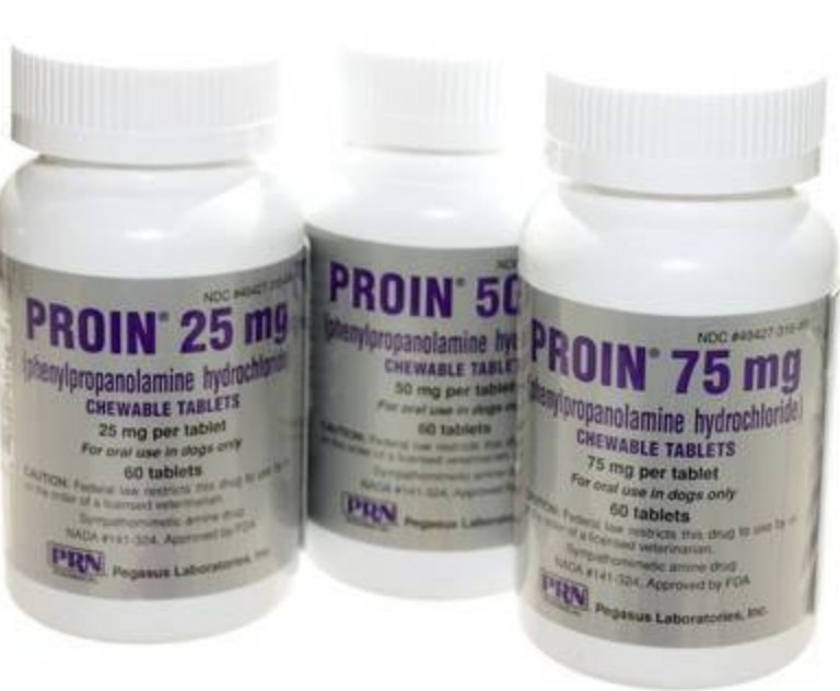 <p>what is phenylpropanolamine (PPA/proin) used for?</p>