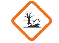 <p>Indicates substances that are toxic to aquatic organisms, or may cause long lasting environmental effects. They should be disposed of responsibly.</p>