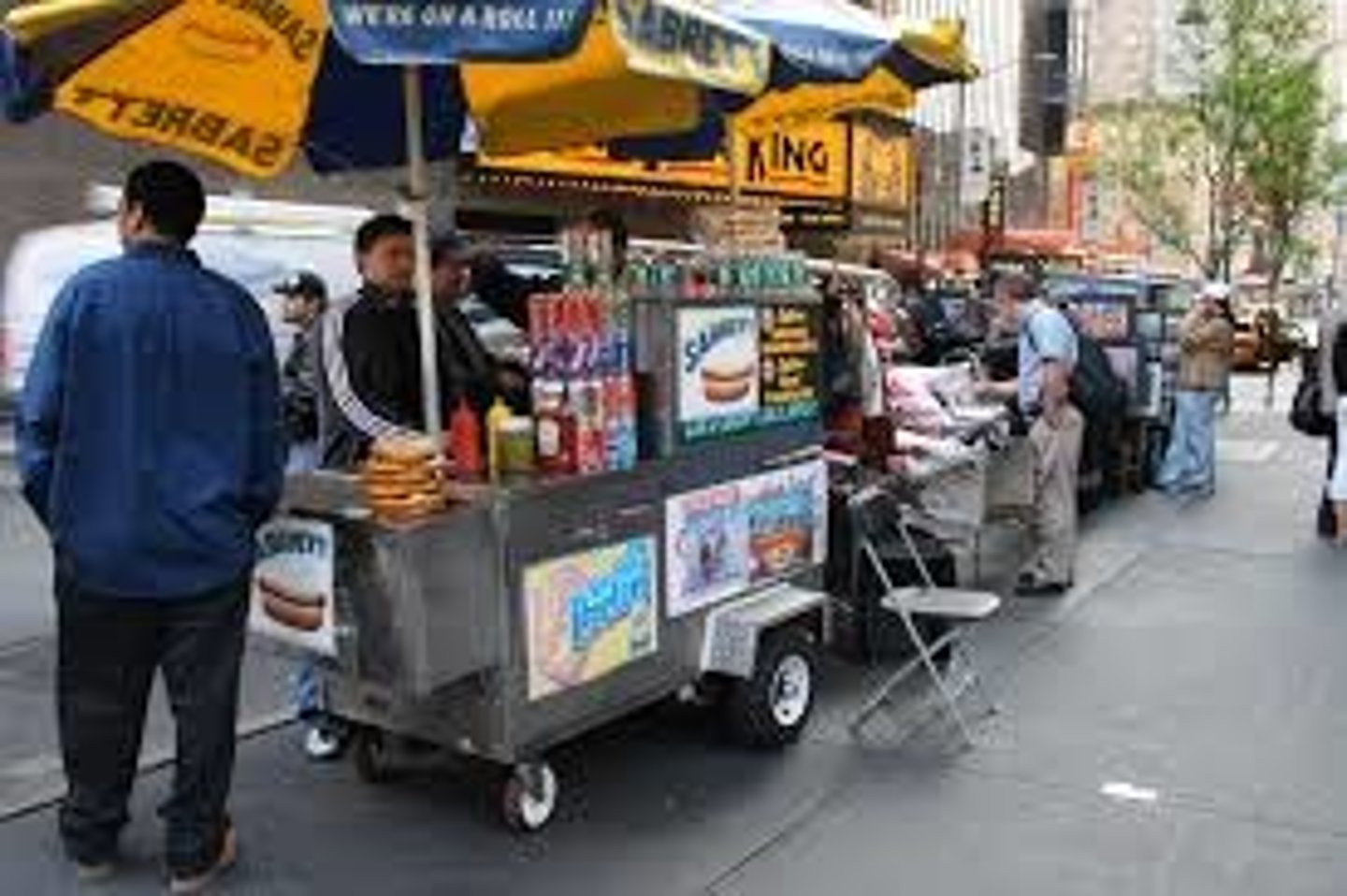 <p>vendor, seller</p>