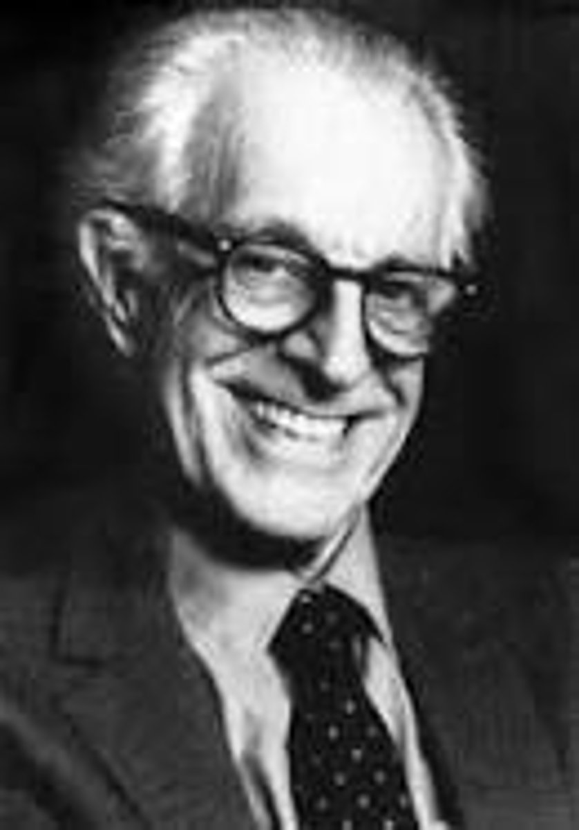 <p>1913-2007; Field: cognitive-behavioral; Contributions: Rational-Emotive Therapy (RET), focuses on altering client's patterns of irrational thinking to reduce maladaptive behavior and emotions</p>