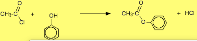 <p>produces ester</p>