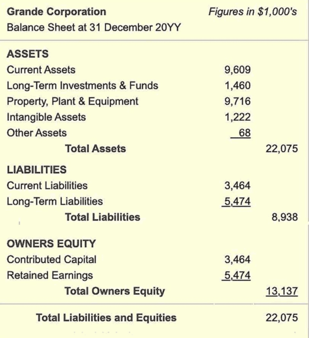 <p>Shows businesse's financial I at a specific period of time.</p>