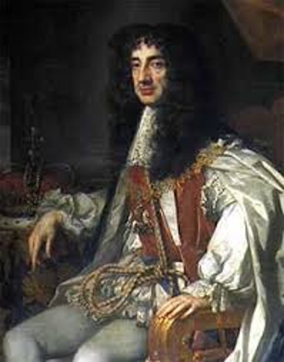 <p>King of England, Scotland, and Ireland (1660-1685) who reigned during the Restoration, a period of expanding trade and colonization as well as strong opposition to Catholicism</p>