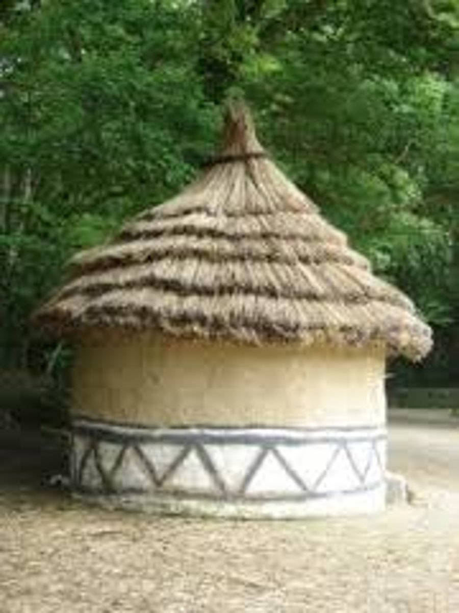 <p>a hut</p>