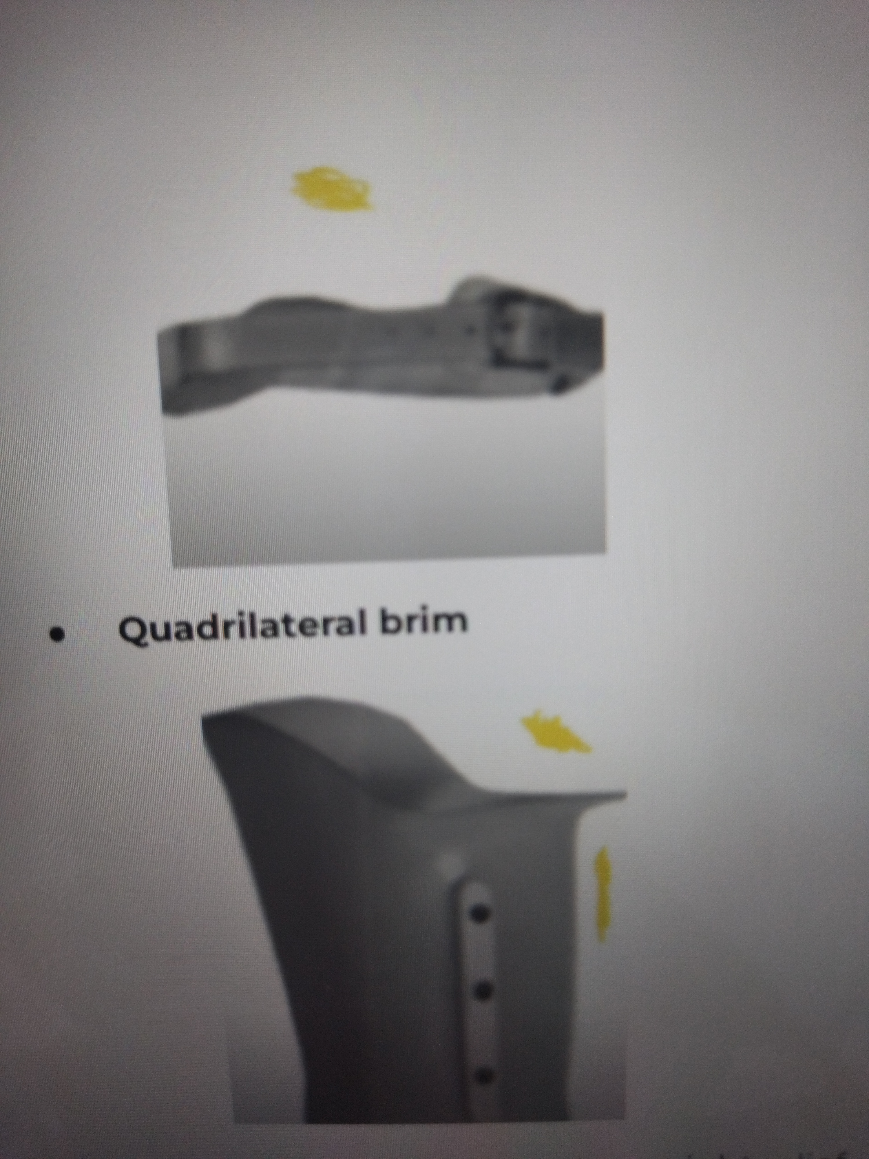 * Reduces weight at the femur-downwardly