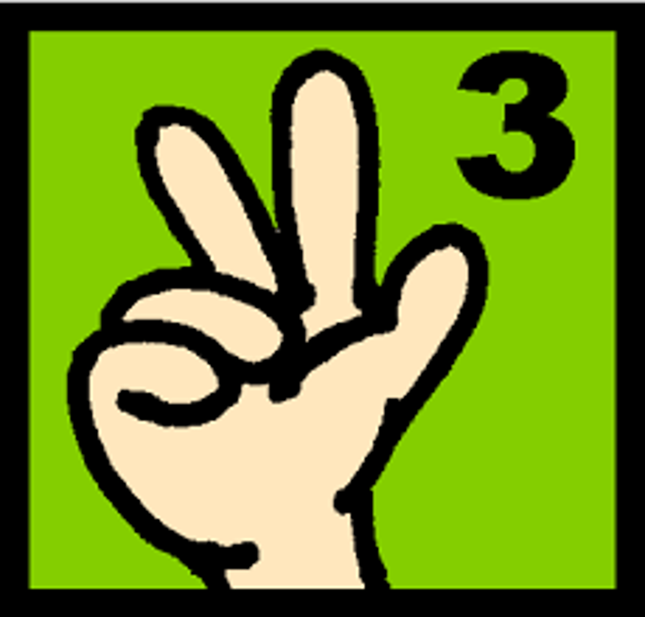 <p>three (as in '삼' 학년)</p>