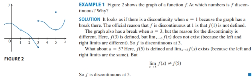 <p>lim f(x) = f(a)</p>