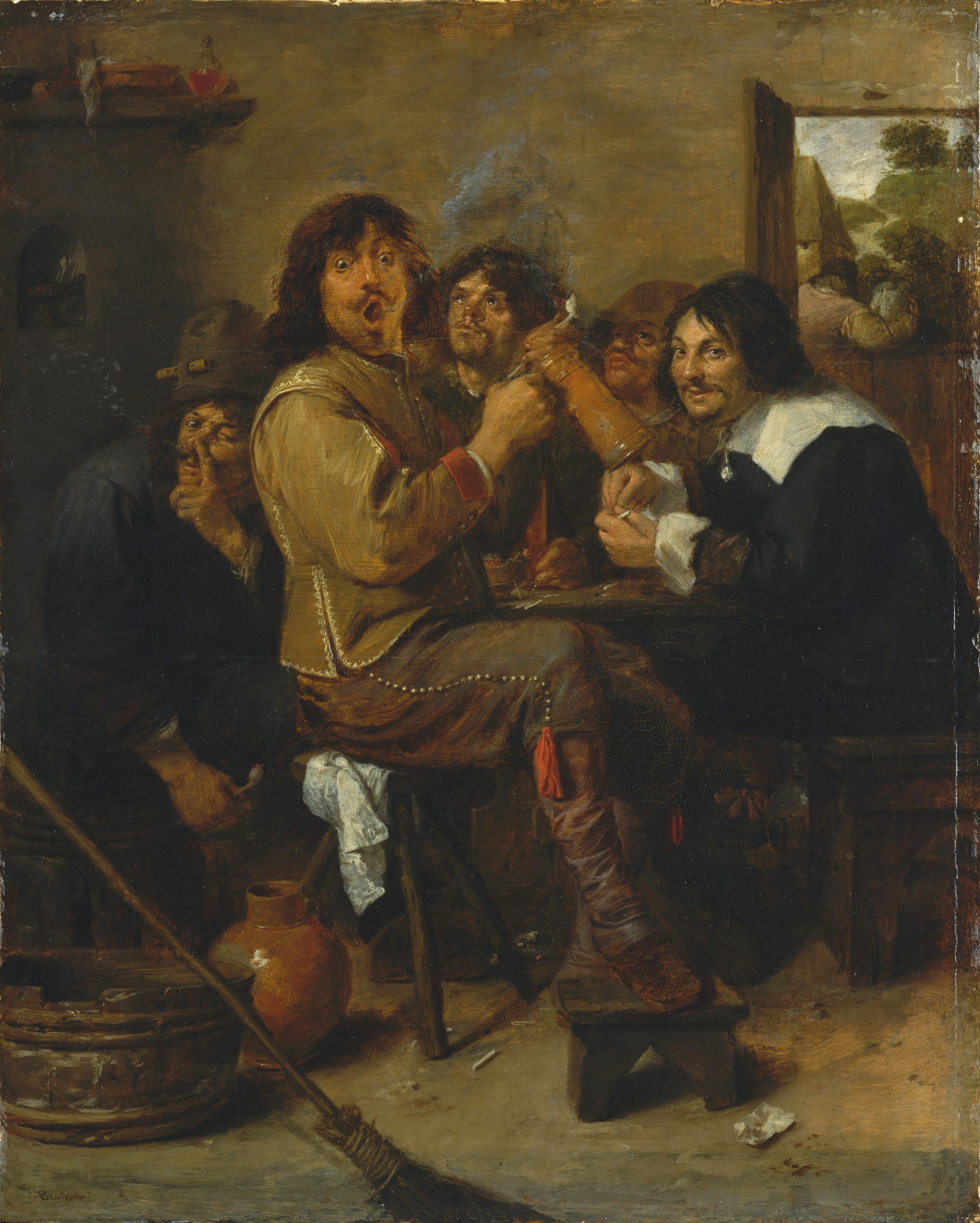 <p>The Smokers Baroque</p>