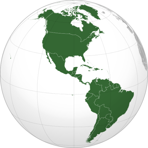 North, Central, South America