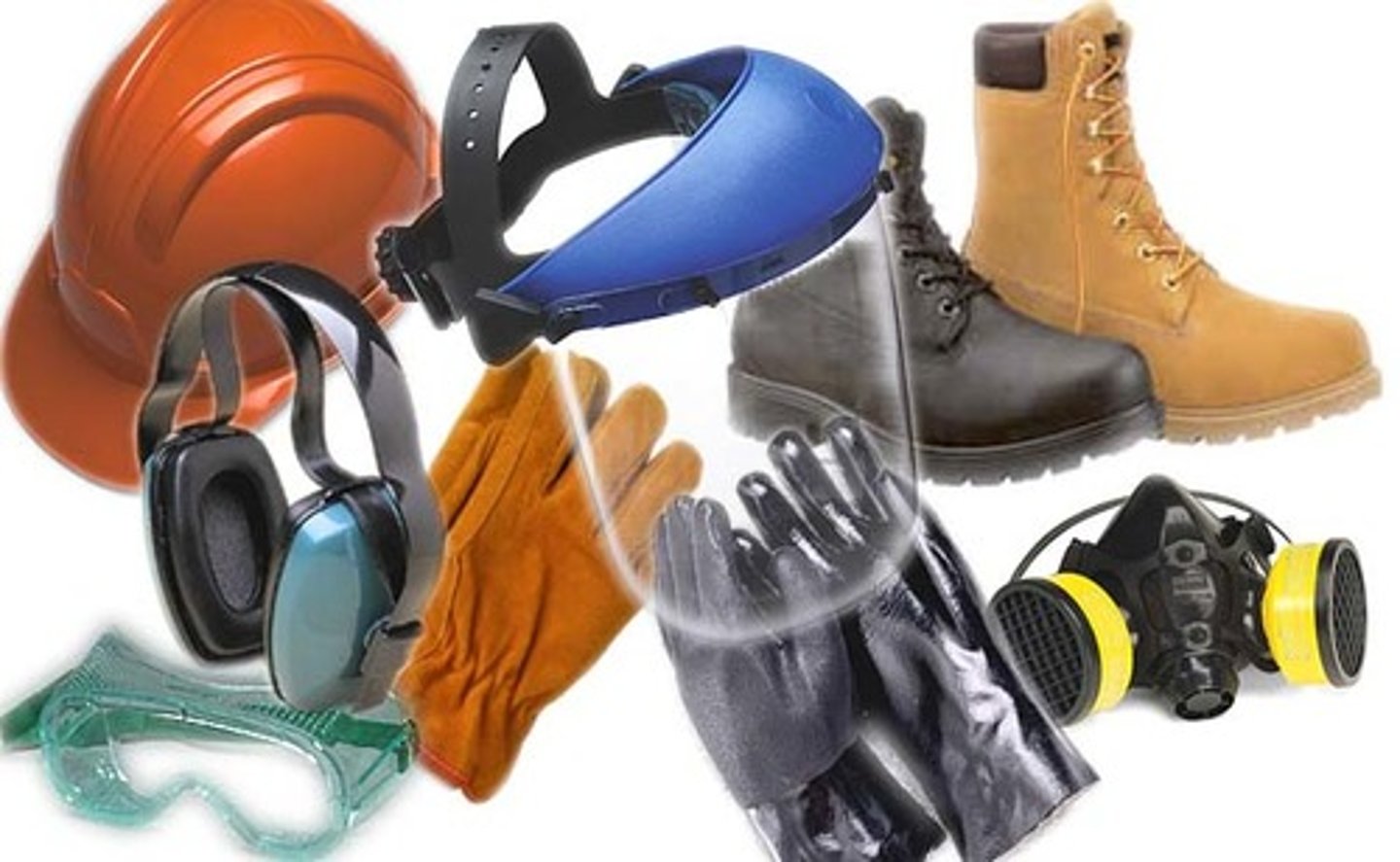 <p>Personal Protective Equipment - items of clothing specifically designed for preventing accidents in a laboratory.</p>