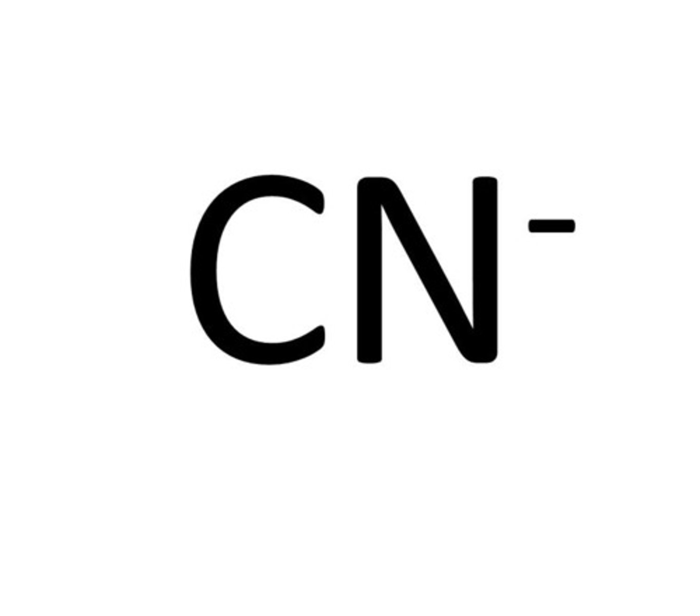 <p>CN-</p>