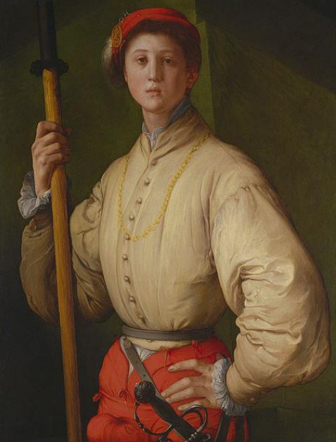 <p><strong>Portrait of a Halberdier</strong> by <em>Pontormo</em></p><p>$ 35.2 million - adjusted to $69.5 million</p>