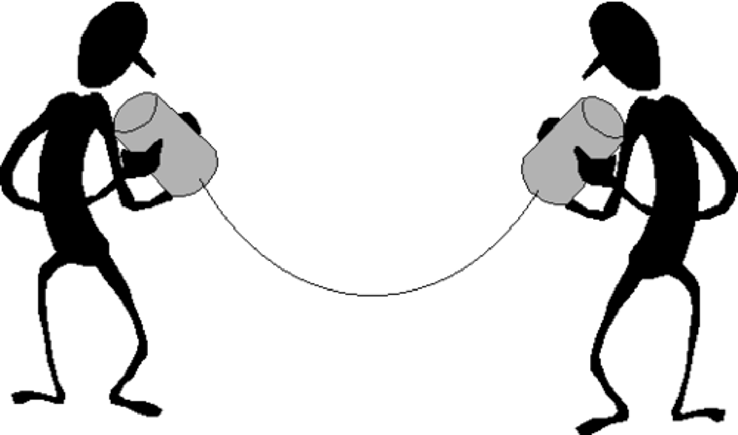 <p>to communicate</p>