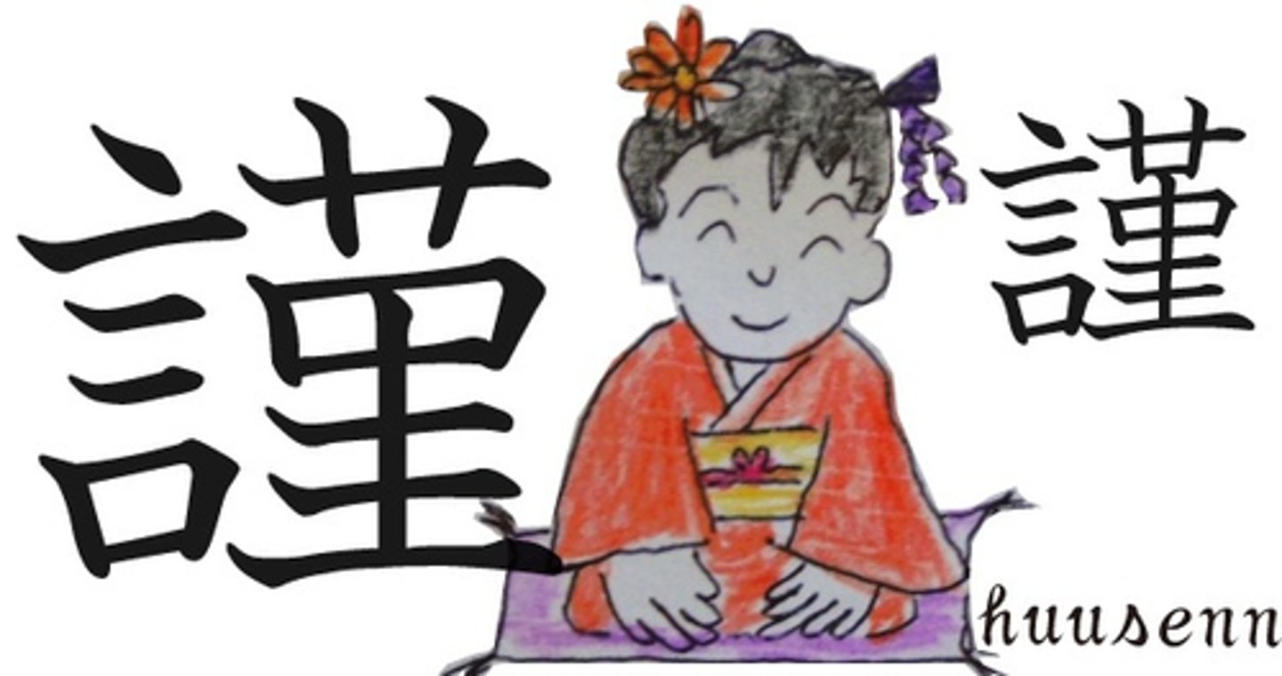 <p>つつしんで trân trọng</p>
