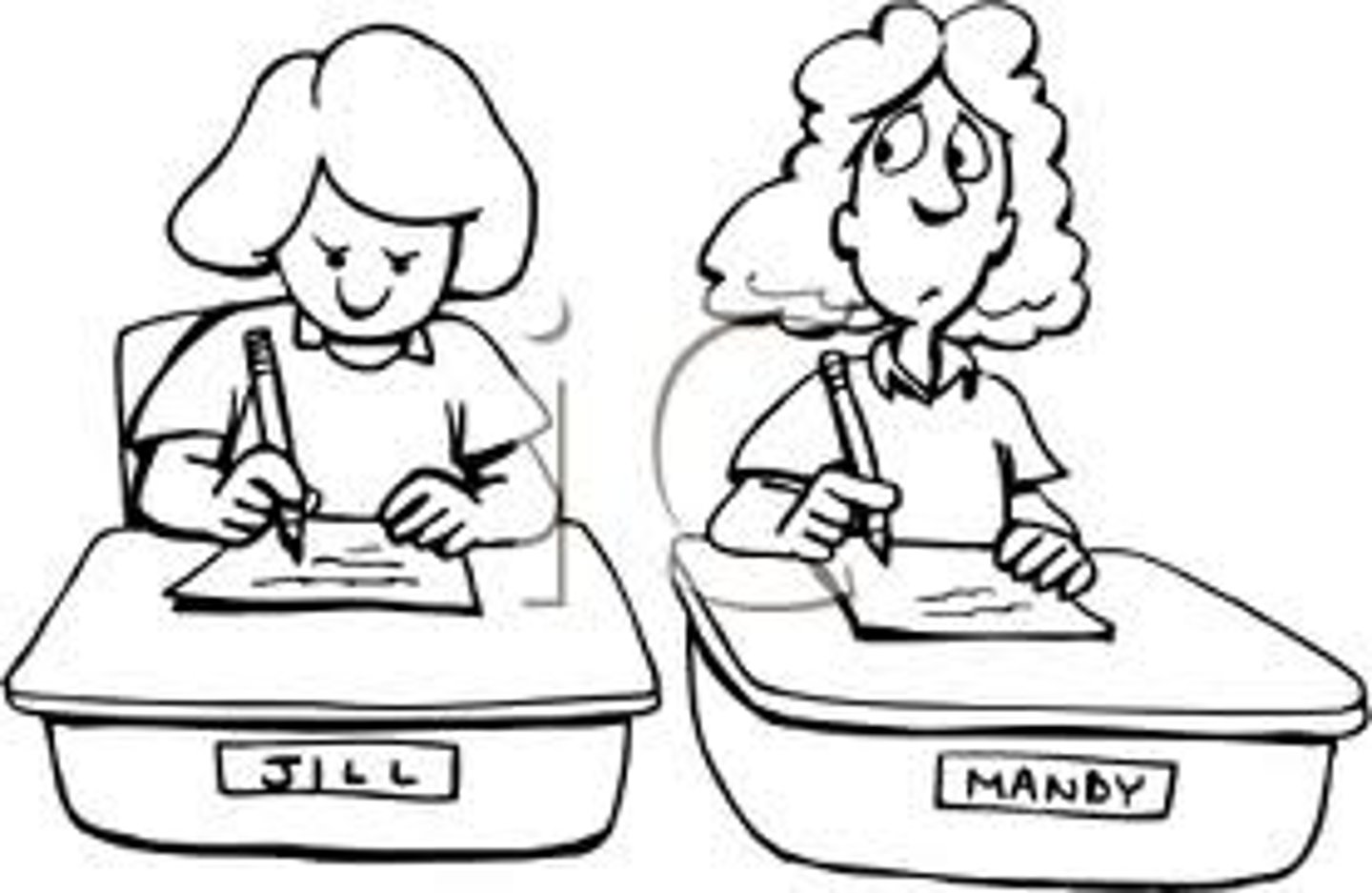 <p>ellas escriben</p>